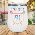 Proud Mom Baseball Player Number 81 Ice Cream Drip Wine Tumbler Proud Mom Baseball Player Number 81 Ice Cream Drip Wine Tumbler