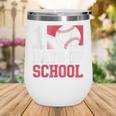 Retro 100 Days Of School Baseball Teacher Student 100 Days Wine Tumbler