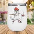 Six Seven 67 Baseball Cat Birthday Men Kids Boys Wine Tumbler
