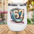 Six Seven Baseball Lifestyle 67 Meme Gen Alpha Slang Premium Tri-Blend Wine Tumbler