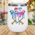 Six Seven Baseball Respect The Drip Boys Baseball Wine Tumbler
