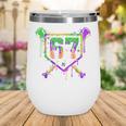 Six Seven Mardi Gras Baseball Sports Party Wine Tumbler Six Seven Mardi Gras Baseball Sports Party Wine Tumbler