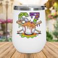 Spooky Halloween Baseball Ice Cream Dripping Six Seven 6 7 Wine Tumbler Spooky Halloween Baseball Ice Cream Dripping Six Seven 6 7 Wine Tumbler