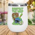 Spooky Zombie Respect The Drip Baseball Halloween Wine Tumbler