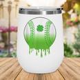 St Patricks Day Shamrock Baseball Irish Boys Kids Men Wine Tumbler St Patricks Day Shamrock Baseball Irish Boys Kids Men Wine Tumbler