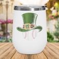 St Patricks Day Shamrock Baseball Saint Paddy's Kids Boys Wine Tumbler