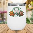 St Patricks Day Shamrock Sports Baseball Basketball Football Wine Tumbler St Patricks Day Shamrock Sports Baseball Basketball Football Wine Tumbler