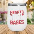 Stealing Hearts Like I Steal Bases Cute Baseball Kids Wine Tumbler Stealing Hearts Like I Steal Bases Cute Baseball Kids Wine Tumbler