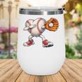Valentine Baseball Heart Sport Love Valentines Day Boys Kids Wine Tumbler Valentine Baseball Heart Sport Love Valentines Day Boys Kids Wine Tumbler
