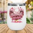 Valentine Baseball Lifestyle Home Plate Ice-Cream Drip Boys Wine Tumbler Valentine Baseball Lifestyle Home Plate Ice-Cream Drip Boys Wine Tumbler
