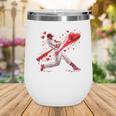 Valentine Baseball Player Drip Wine Tumbler Valentine Baseball Player Drip Wine Tumbler