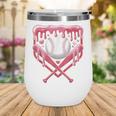 Valentines Baseball Boys Ice Cream Drip Heart Youth Kids Wine Tumbler Valentines Baseball Boys Ice Cream Drip Heart Youth Kids Wine Tumbler