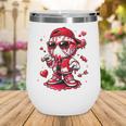 Valentines Day Baseball Drip Ice Cream For Boys Kids Teens Wine Tumbler Valentines Day Baseball Drip Ice Cream For Boys Kids Teens Wine Tumbler