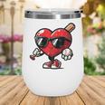 Valentines Day Baseball Heart Bat Sunglasses Men Boys Kids Wine Tumbler Valentines Day Baseball Heart Bat Sunglasses Men Boys Kids Wine Tumbler