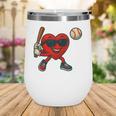Valentines Day Baseball Red Heart Love Boys Kids Tee Wine Tumbler Valentines Day Baseball Red Heart Love Boys Kids Tee Wine Tumbler