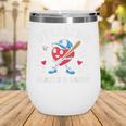 Valentines Day Baseball Stealing Hearts Bases Boys Kids Men Wine Tumbler Valentines Day Baseball Stealing Hearts Bases Boys Kids Men Wine Tumbler