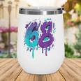 Vintage Baseball 68 Number Wine Tumbler
