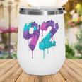 Vintage Baseball 92 Number Wine Tumbler
