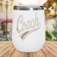 Vintage Baseball Coach Wine Tumbler Vintage Baseball Coach Wine Tumbler