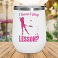 Women's Play Like A Girl Softball Baseball Girls Wine Tumbler