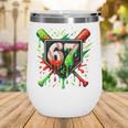 Xmas Baseball Six Seven 67 Meme Ice Cream Drip Men Women Wine Tumbler Xmas Baseball Six Seven 67 Meme Ice Cream Drip Men Women Wine Tumbler