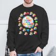 100 Books For 100 Days 100th Day Of School Top Teacher Kid Sweatshirt Gifts for Old Men