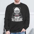 1st Grade Back To School Panda Book Reader Teacher Heart Sweatshirt Gifts for Old Men 1st Grade Back To School Panda Book Reader Teacher Heart Sweatshirt Gifts for Old Men