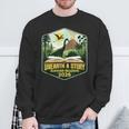 2026 Summer Reading Unearth a Story Teachers Students Book Sweatshirt Gifts for Old Men