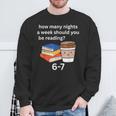 67 Meme English Teacher Reading Book Lover Humor Sweatshirt Gifts for Old Men