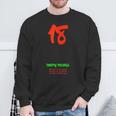8th Birthday 18 Years Party People Guest List Guest Book Sweatshirt Gifts for Old Men