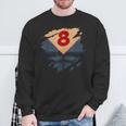 8th Birthday Comic Book Superhero Born In 2017 Sweatshirt Gifts for Old Men 8th Birthday Comic Book Superhero Born In 2017 Sweatshirt Gifts for Old Men