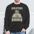 Abibliophobia Reading Bookworm Books Reader Sweatshirt Gifts for Old Men Abibliophobia Reading Bookworm Books Reader Sweatshirt Gifts for Old Men