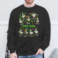 You Are Affirmations Goose StPatrick's Day Book Teacher Sweatshirt Gifts for Old Men You Are Affirmations Goose StPatrick's Day Book Teacher Sweatshirt Gifts for Old Men