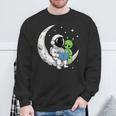 Astronaut Alien Reading Book Moon Space Sweatshirt Gifts for Old Men Astronaut Alien Reading Book Moon Space Sweatshirt Gifts for Old Men