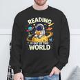 Astronaut Reading Book Lover Space For Men Women Kid Sweatshirt Gifts for Old Men Astronaut Reading Book Lover Space For Men Women Kid Sweatshirt Gifts for Old Men