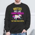 Authors Writer Magic Funny For Book Publisher And Writers Sweatshirt Gifts for Old Men