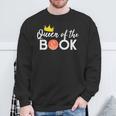 Basketball Scorebook Keeper Tshirt Scoring Queen Of The Book Sweatshirt Gifts for Old Men