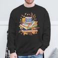 Book & Autumn Fall Lover Bookworm Hello Fall Bookish Reading Sweatshirt Gifts for Old Men Book & Autumn Fall Lover Bookworm Hello Fall Bookish Reading Sweatshirt Gifts for Old Men
