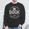 Book Character Costume Halloween Fun Sweatshirt Gifts for Old Men