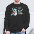 This Is My Book Character Costume Book Lovers Sweatshirt Gifts for Old Men