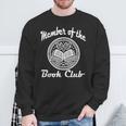Book Club Member Sweatshirt Gifts for Old Men Book Club Member Sweatshirt Gifts for Old Men