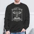 A Book A Day Keeps Reality Away Classic Fantasy Dragon Sweatshirt Gifts for Old Men