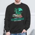 Im A Book Dragon Not A Worm Dragon Sweatshirt Gifts for Old Men