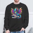 Book Dragon Reading Sweatshirt Gifts for Old Men