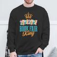 Book Fair King Sweatshirt Gifts for Old Men