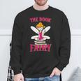 The Book Fairy Reading Teacher Librarian Men Women Sweatshirt Gifts for Old Men