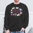 Book Girly Aesthetic For Coquette Book Lover And Reader Sweatshirt Gifts for Old Men