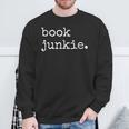 Book Junkie Reading Sweatshirt Gifts for Old Men