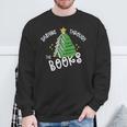 Book Lover Christmas Tree Holiday Reading Love To Read Sweatshirt Gifts for Old Men Book Lover Christmas Tree Holiday Reading Love To Read Sweatshirt Gifts for Old Men