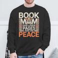 Book Mom Dog Lover Pages Paws And Peace Reading Sweatshirt Gifts for Old Men Book Mom Dog Lover Pages Paws And Peace Reading Sweatshirt Gifts for Old Men